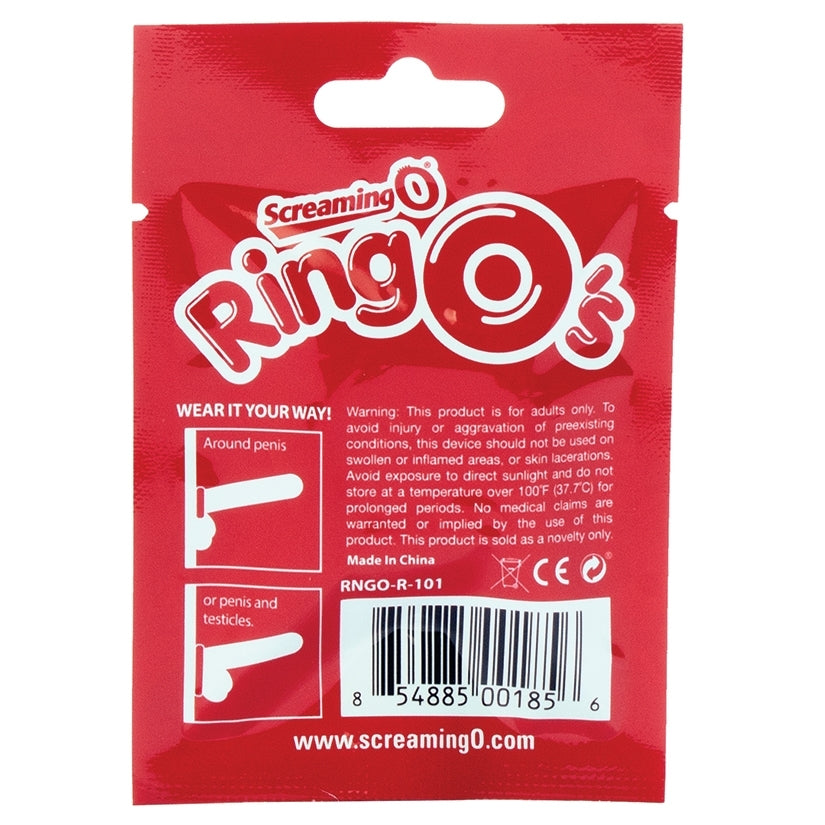 Screaming O RingO-Red