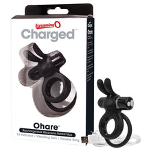 Load image into Gallery viewer, Screaming O Charged Ohare Rechargeable Wearable Rabbit-Black
