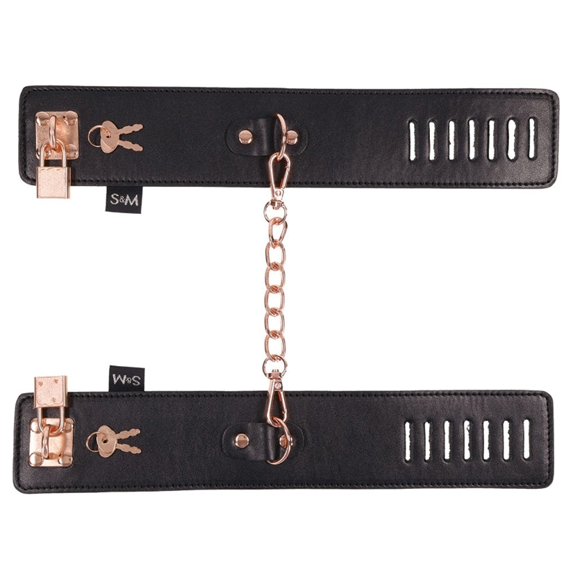 S&M Brat Locking Cuffs