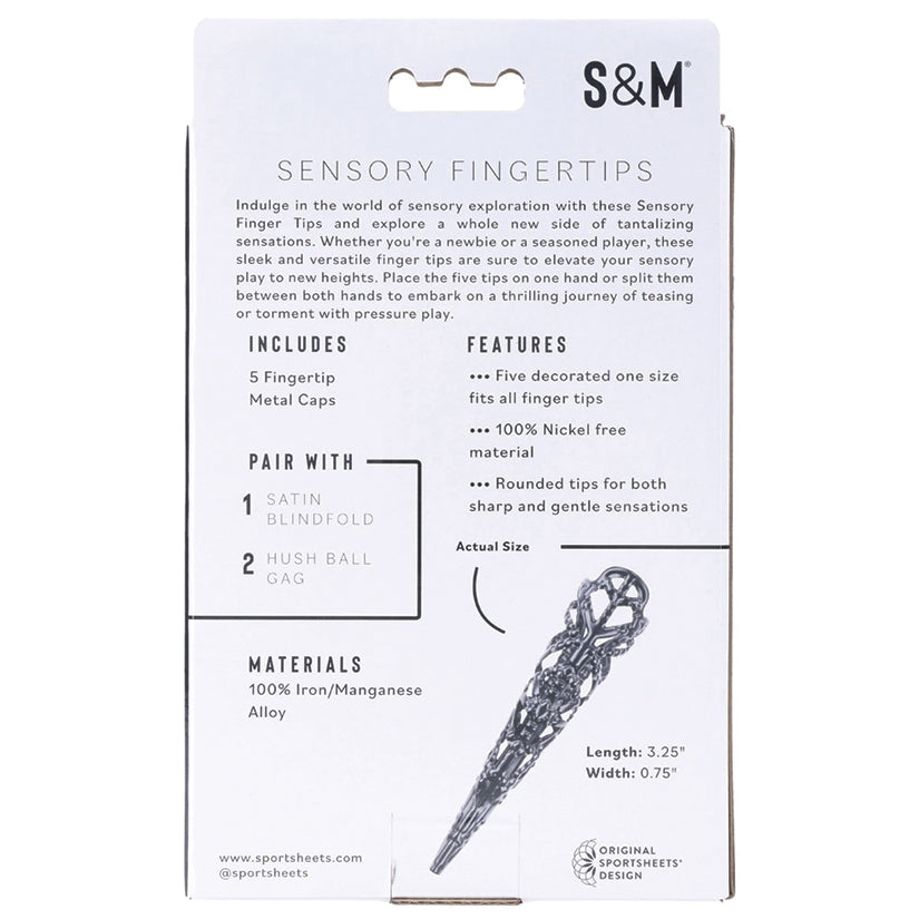 S&M Sensory Fingertips-Black