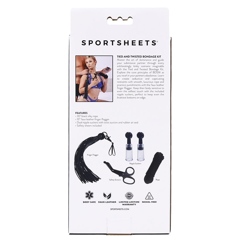 Sportsheets Tied and Twisted Bondage Kit