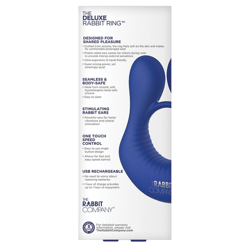 The Deluxe Rabbit Ring-Navy