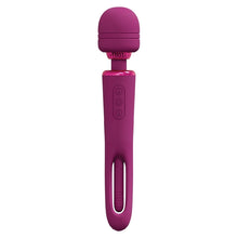 Load image into Gallery viewer, Vive Kiku Double Wand with G-Spot Flapping-Pink
