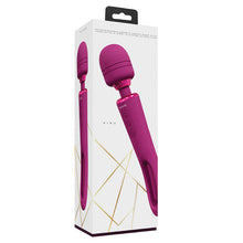 Load image into Gallery viewer, Vive Kiku Double Wand with G-Spot Flapping-Pink
