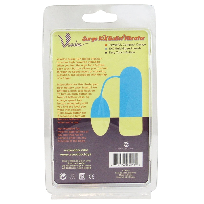 Voodoo Surge 10X Bullet-Blue