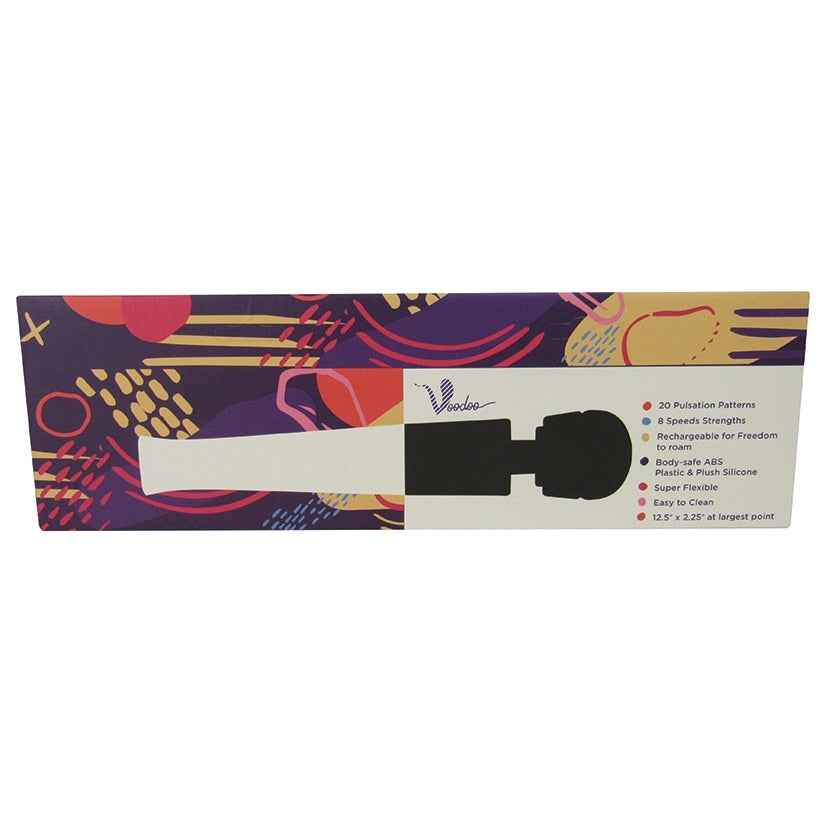 Voodoo Power Wand Rechargeable 28X-Black