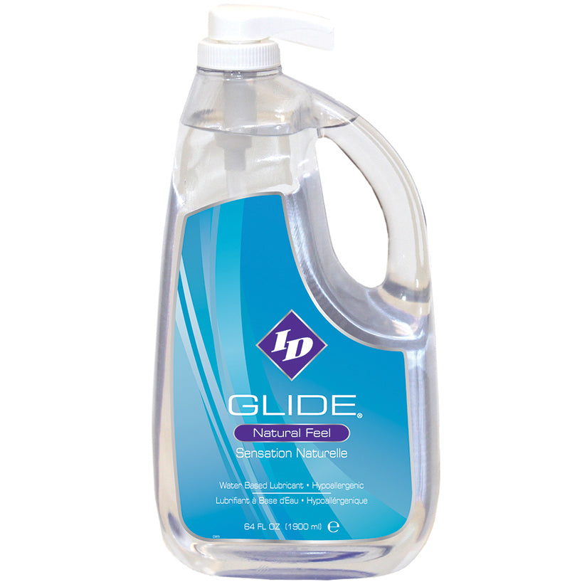 ID Glide Natural Feel Lubricant 64oz  (Pump)