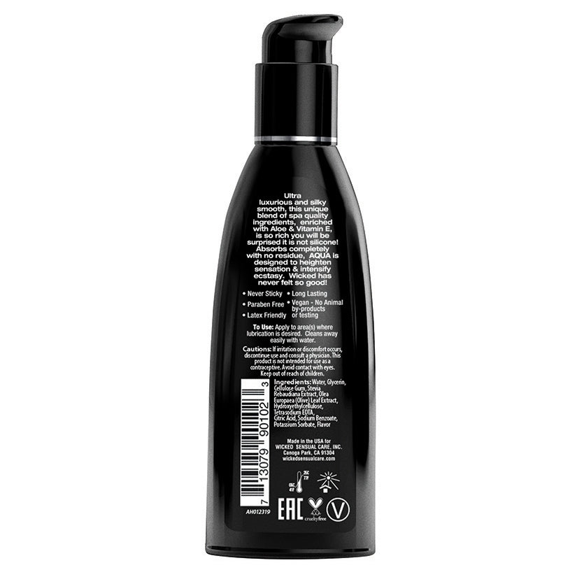 Wicked Aqua Lubricant 2oz