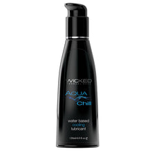 Load image into Gallery viewer, Wicked Aqua Chill Waterbased Cooling Sensation 4oz
