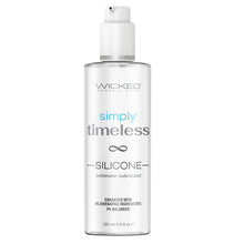 Load image into Gallery viewer, Wicked Simply Timeless Silicone Based Lubricant 4oz
