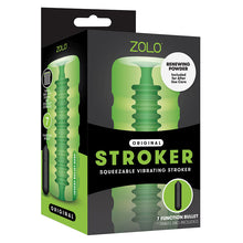 Load image into Gallery viewer, Zolo Original Squeezable Vibrating Stroker
