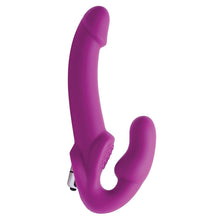 Load image into Gallery viewer, Strap U Evoke Vibrating Strapless Silicone Strap On Dildo
