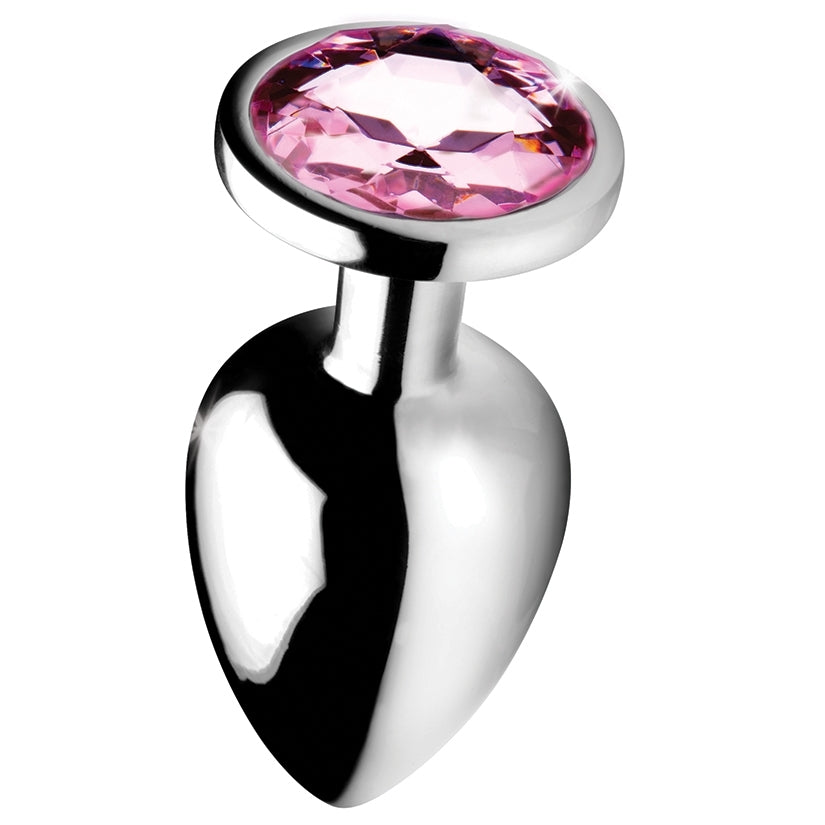 Booty Sparks Pink Gem Anal Plug-Large