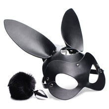 Load image into Gallery viewer, Tailz Bunny Mask with Plug
