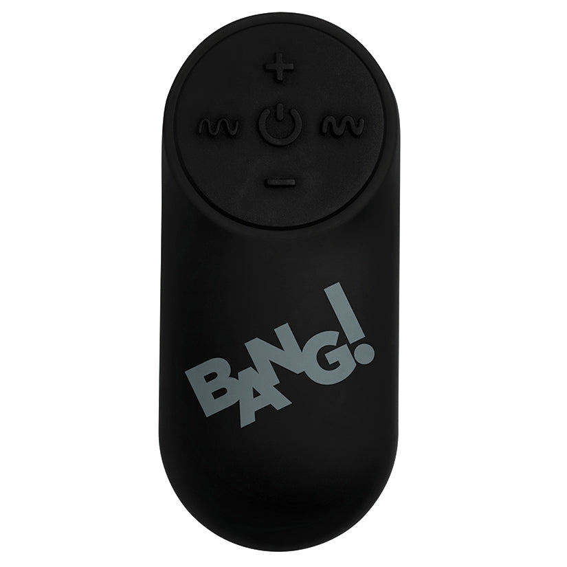 Bang Vibrating Bullet with Remote Control-Blue
