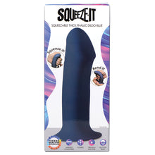 Load image into Gallery viewer, Squeeze-It Squeezeable Thick Phallic Dildo-Blue
