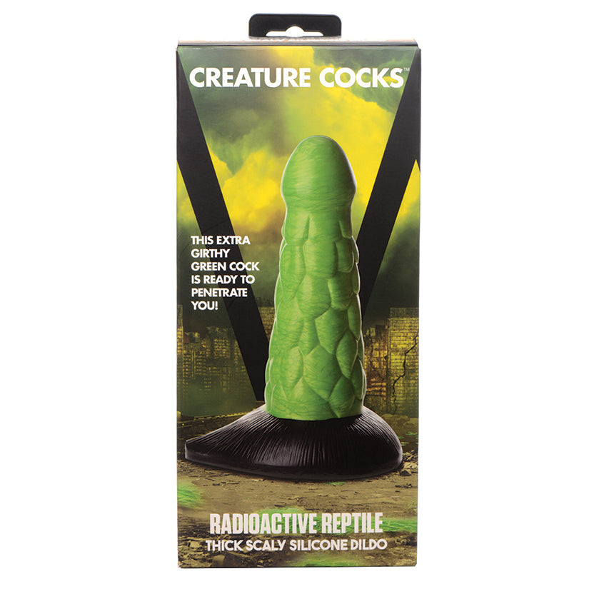 Creature Cocks Radioactive Reptile Silicone Dildo