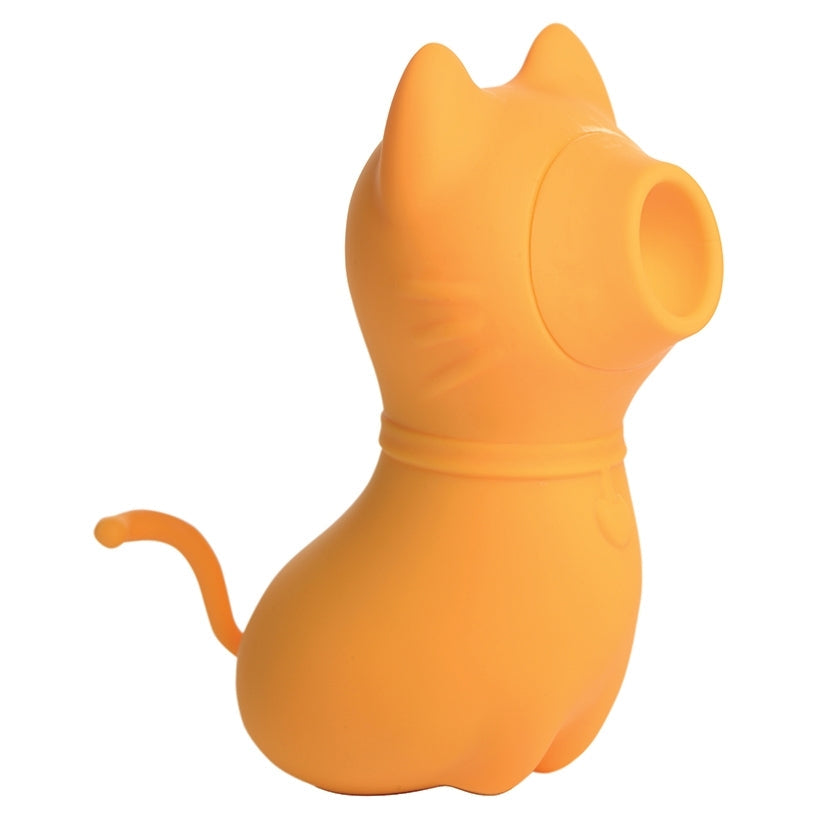 Shegasm Sucky Kitty 7X Clitoral Stimulator-Orange