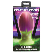 Load image into Gallery viewer, Creature Cocks XL Xeno Egg Glow In The Dark
