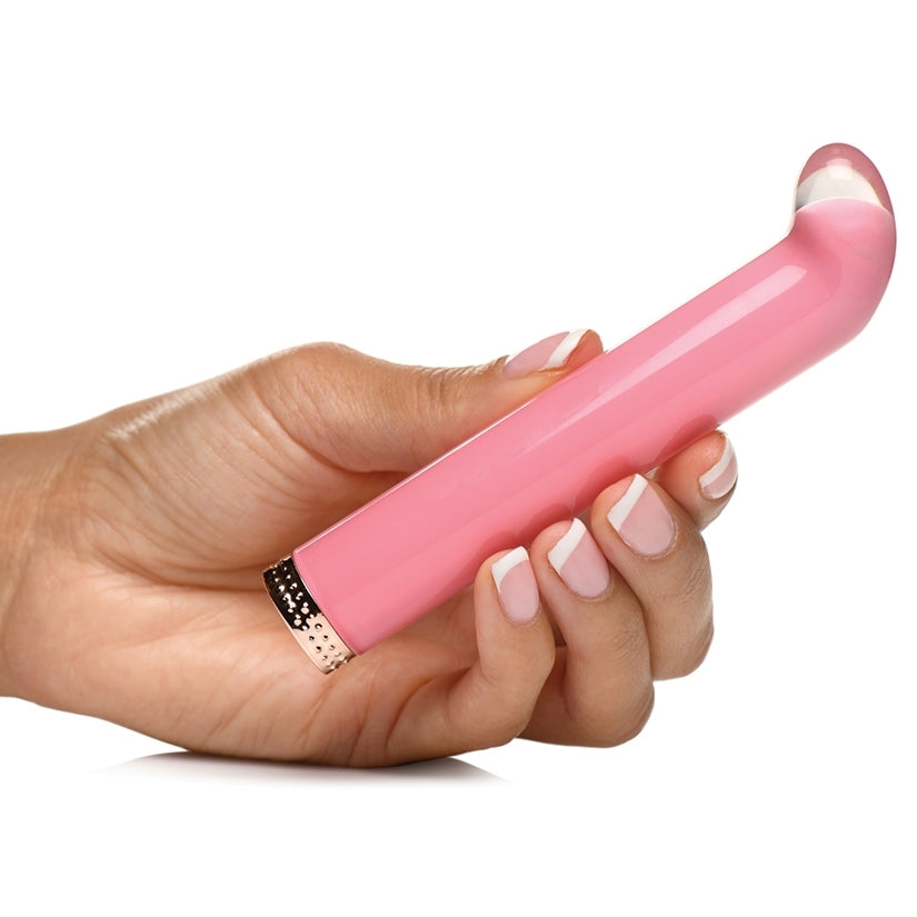 Prisms Vibra Glass 10x Curved Glass Bullet-Pink