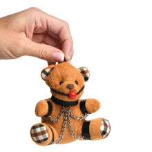 Load image into Gallery viewer, Master Series Teddy Bear Keychain-Gagged
