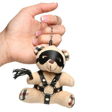 Load image into Gallery viewer, Master Series Teddy Bear Keychain-BDSM
