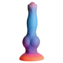 Load image into Gallery viewer, Creature Cocks Space Cock Glow In The Dark Alien Dildo
