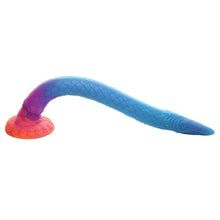 Load image into Gallery viewer, Creature Cocks Makara Glow In The Dark Snake Dildo
