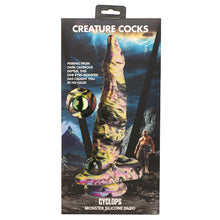 Load image into Gallery viewer, Creature Cocks Cyclops Monster Silicone Dildo
