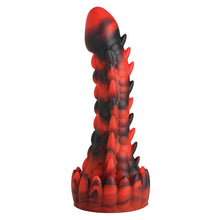 Load image into Gallery viewer, Creature Cocks Demon Rising Scaly Dragon Silicone Dildo
